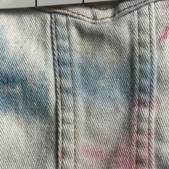 Wild Fable Multicolor Tie-Dye Jean Jacket - Picture 8 of 9